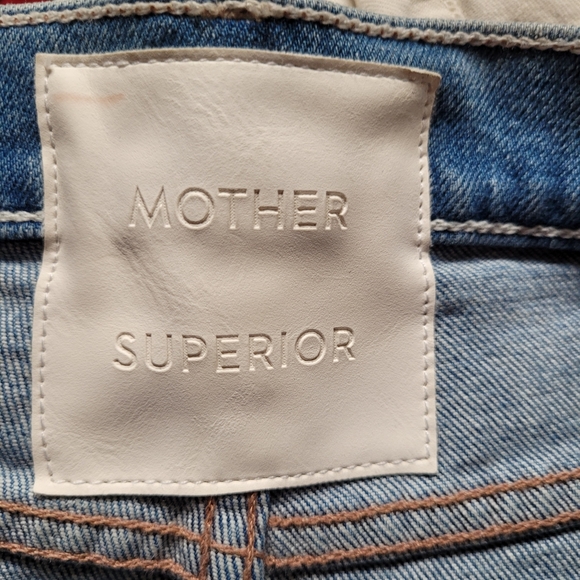 Mother Embroidered Dutchie Chew Shorts - Picture 2 of 8